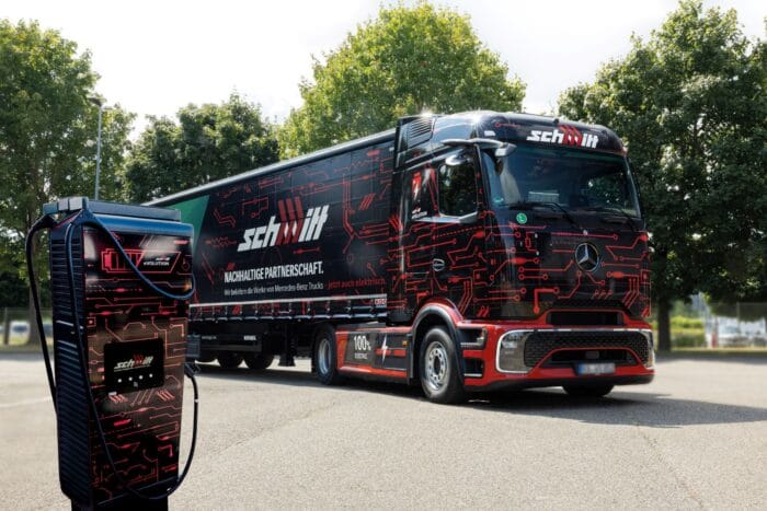 Schmitt logistik e lkw eactros