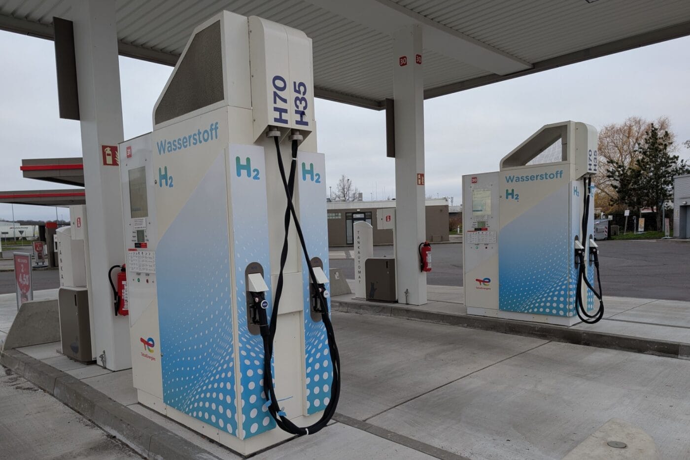 Total energies wasserstoff tankstelle h2 tankstelle leipzig