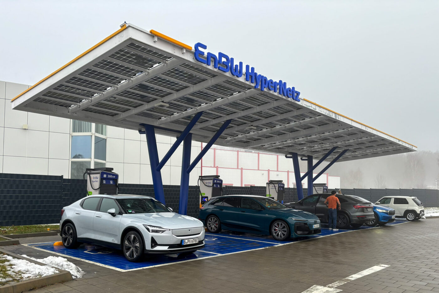 Audi a6 e tron avant fahrbericht peter schwierz winter