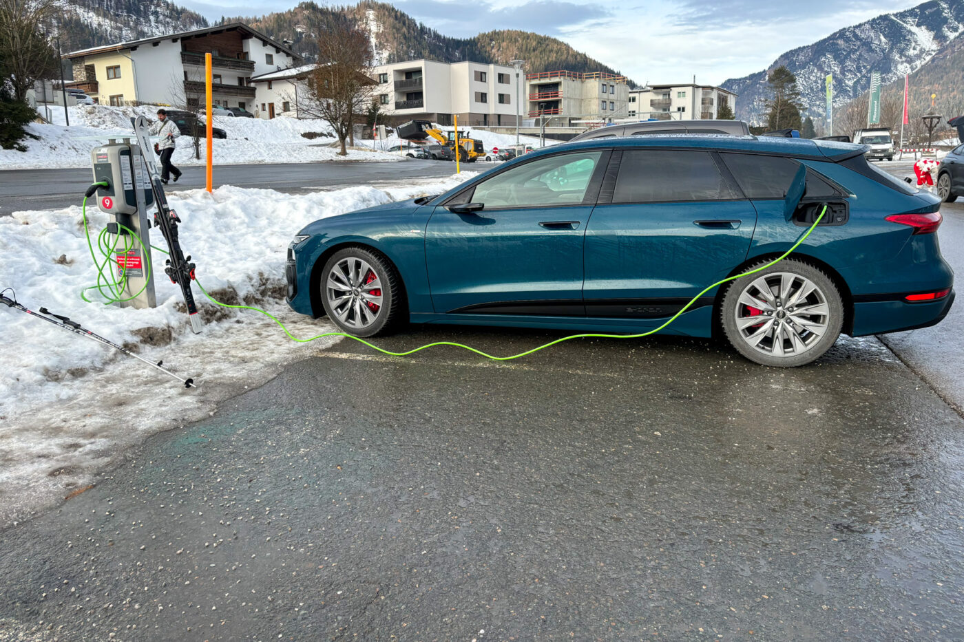 Audi a6 e tron avant fahrbericht peter schwierz winter