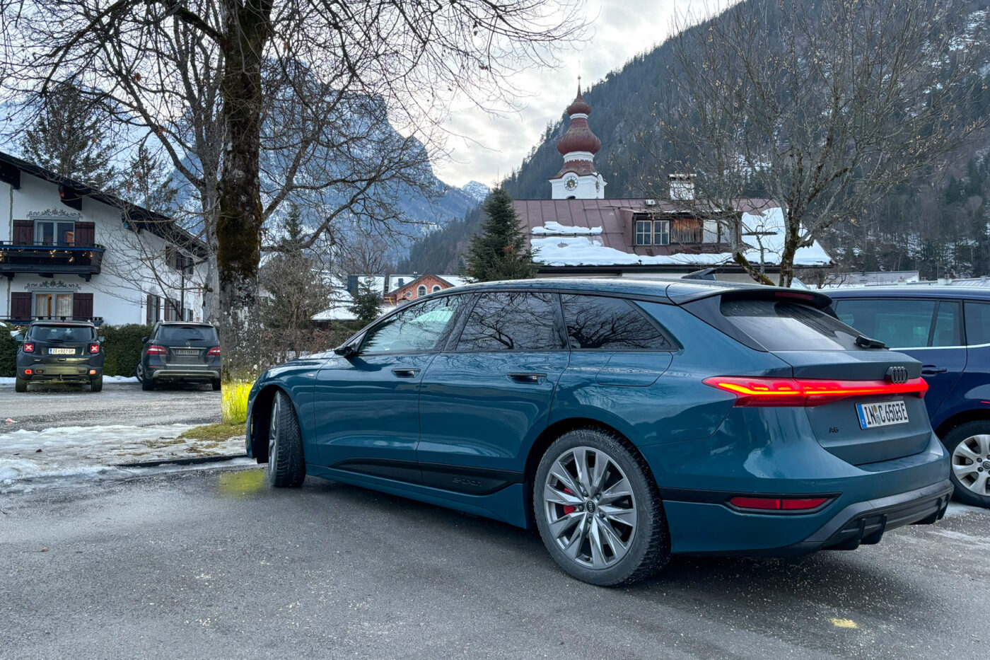 Audi a6 e tron avant fahrbericht peter schwierz winter