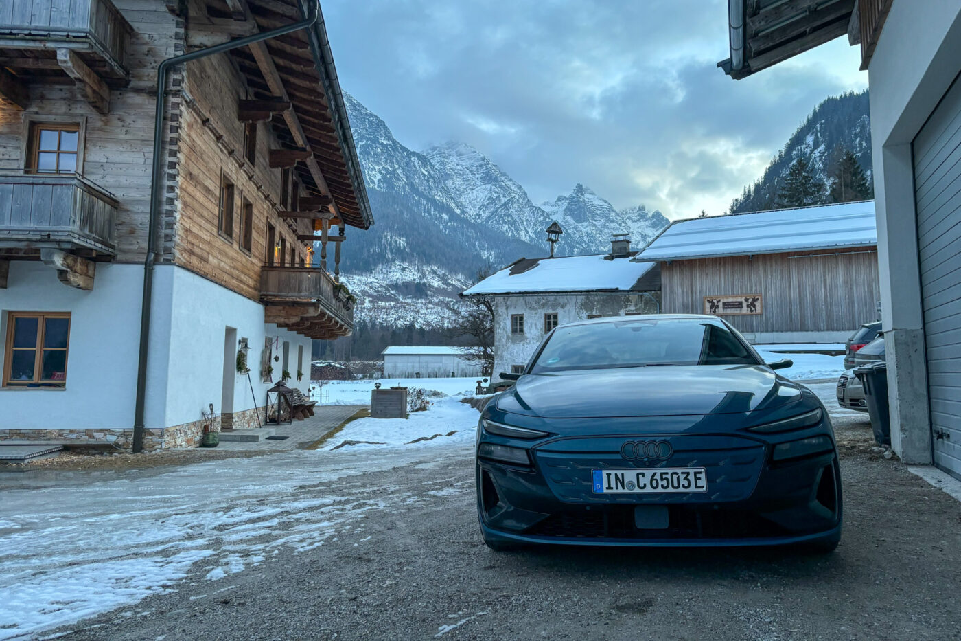 Audi a6 e tron avant fahrbericht peter schwierz winter