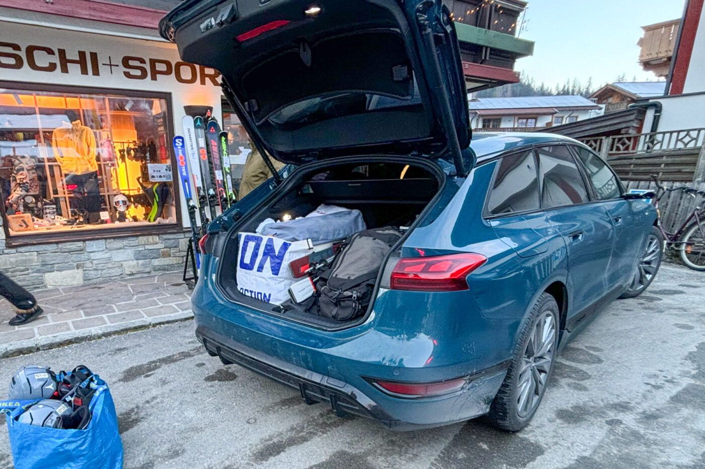 Audi a6 e tron avant fahrbericht peter schwierz winter