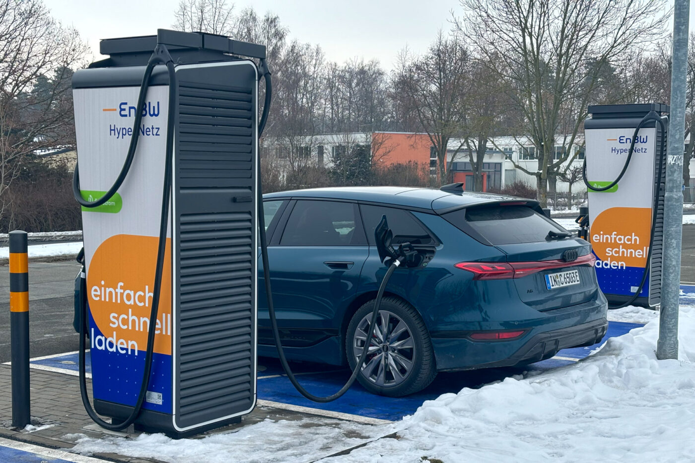 Audi a6 e tron avant fahrbericht peter schwierz winter