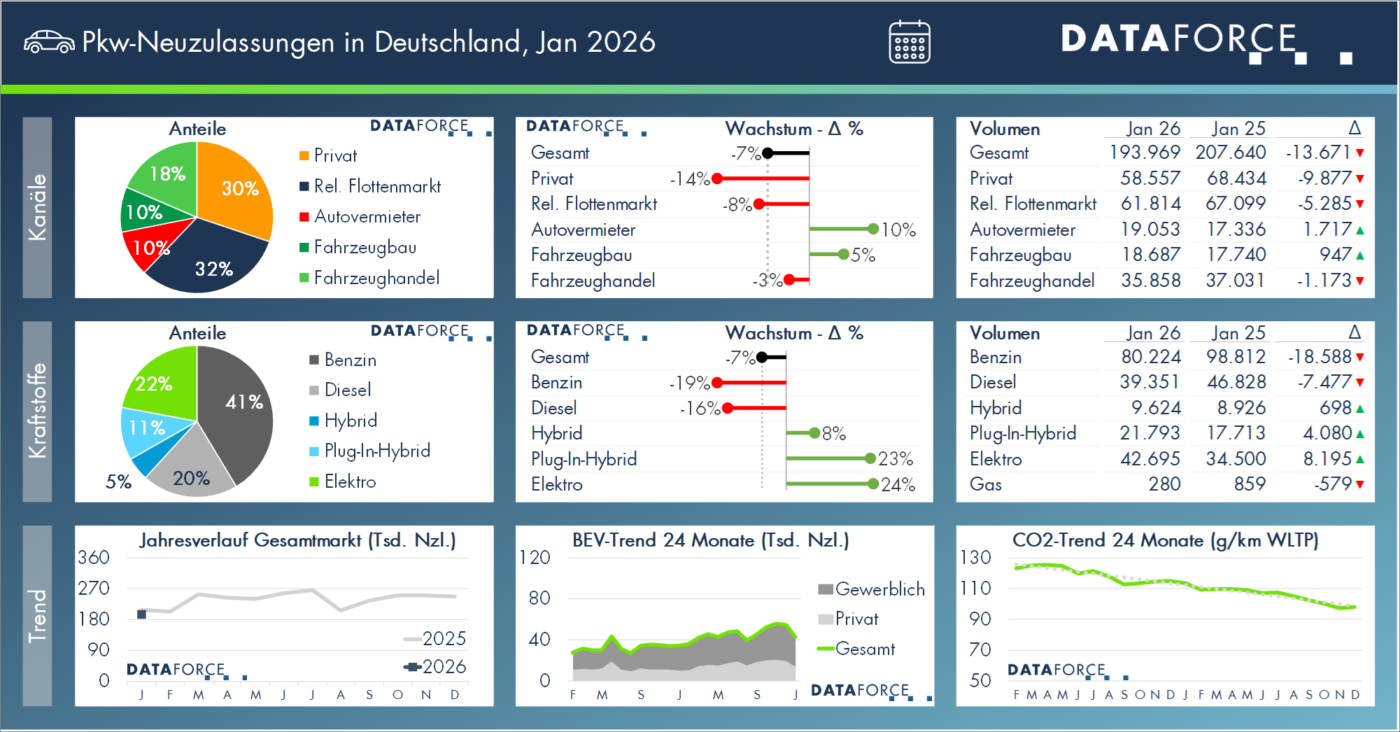 Dataforce pkw dashboard