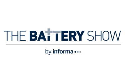 The battery show logo