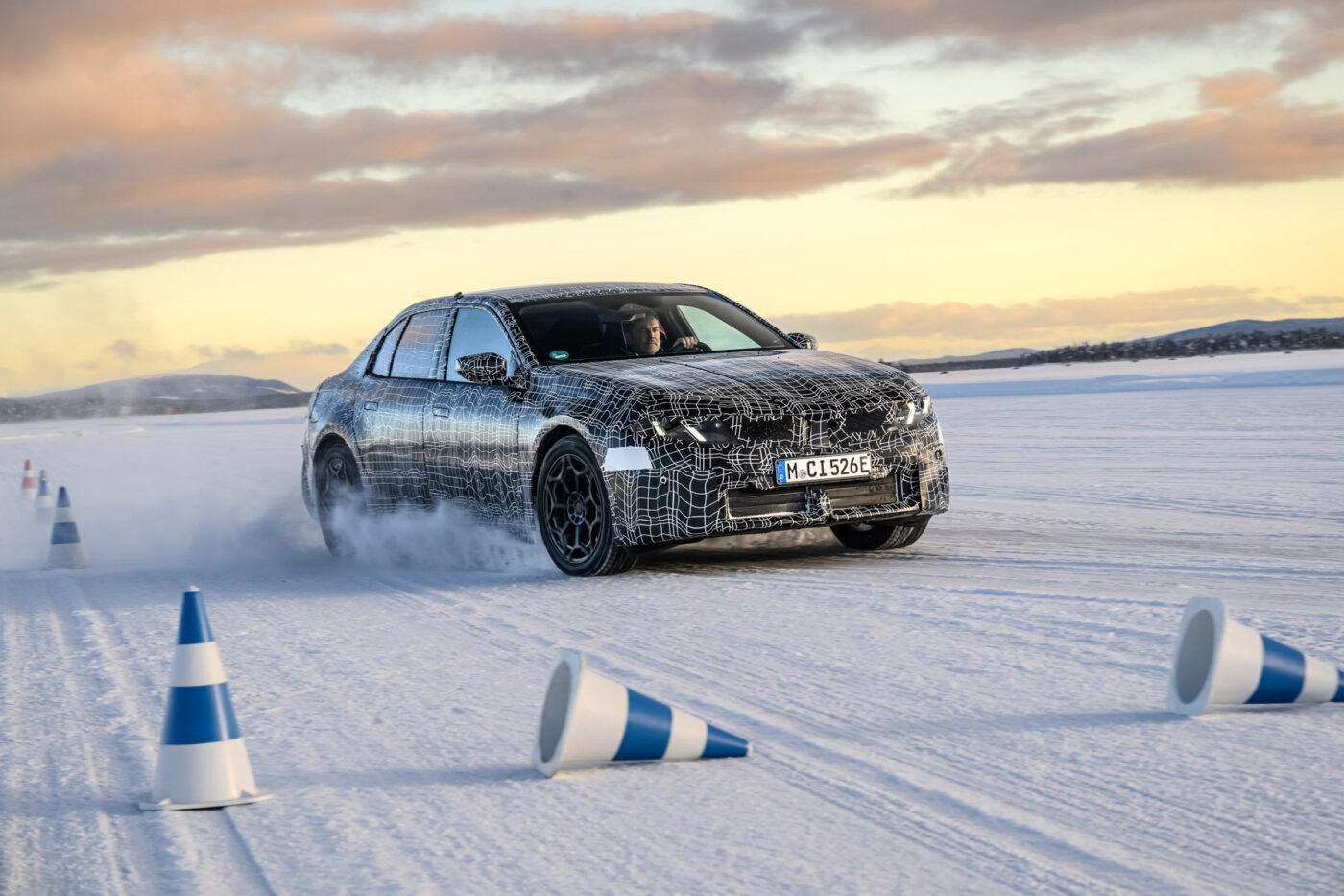 Bmw i3 xdrive prototyp winter testing