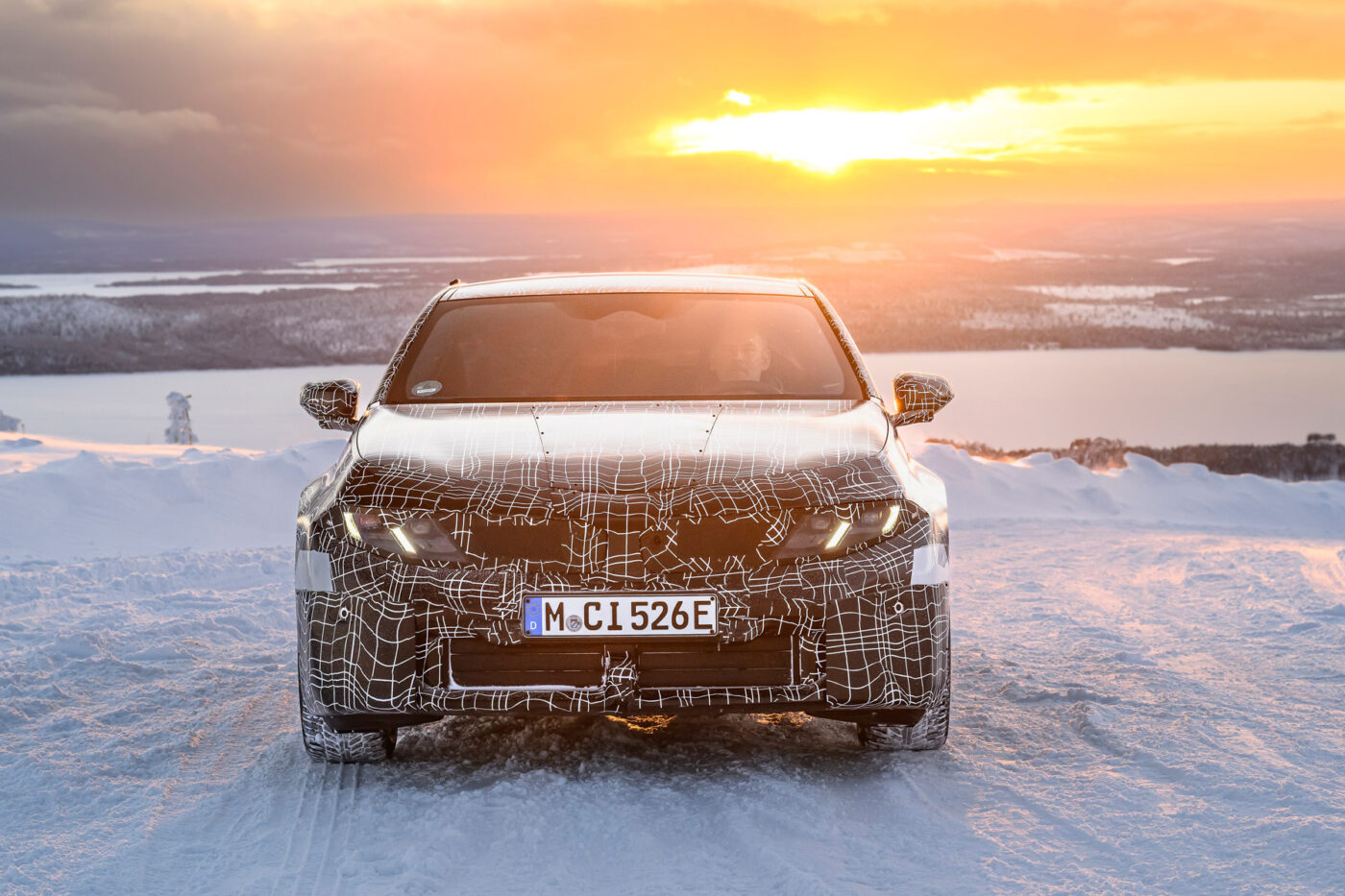 Bmw i3 xdrive prototyp winter testing