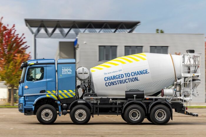 Daimler truck earocs e lkw