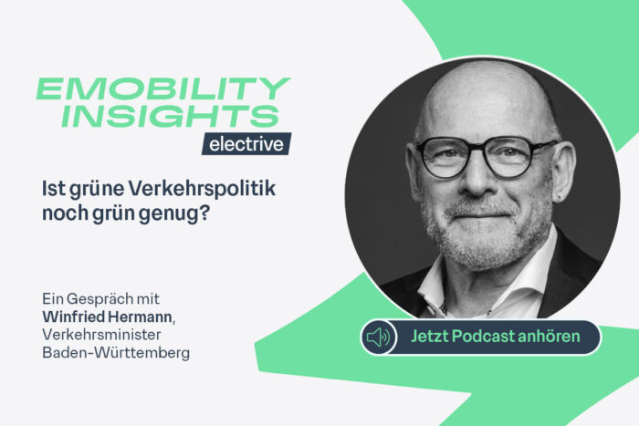 Electrive podcast emobility insights beitragsbild winfried hermann verkerhsminister bawue 1200x800px