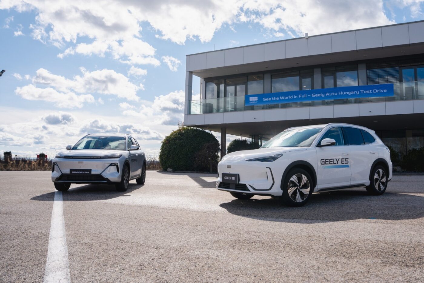 Geely e5 starray em i europa deutschland
