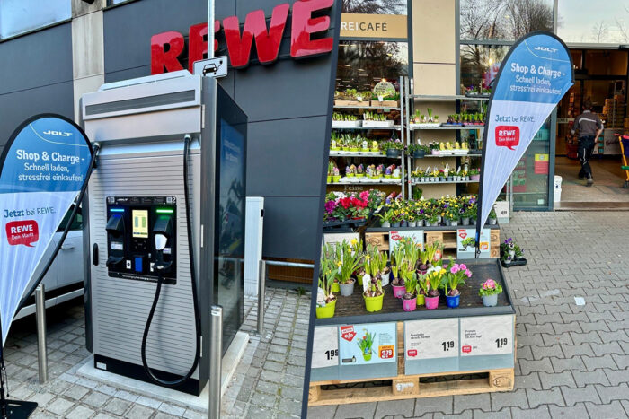 Jolt energy ladestation rewe
