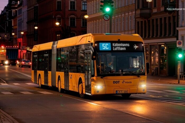 Movia elektrobus electric bus daenemark denmark