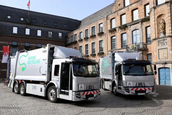 Renault trucks e tech d wide lec entsorgung duesseldorf zwd