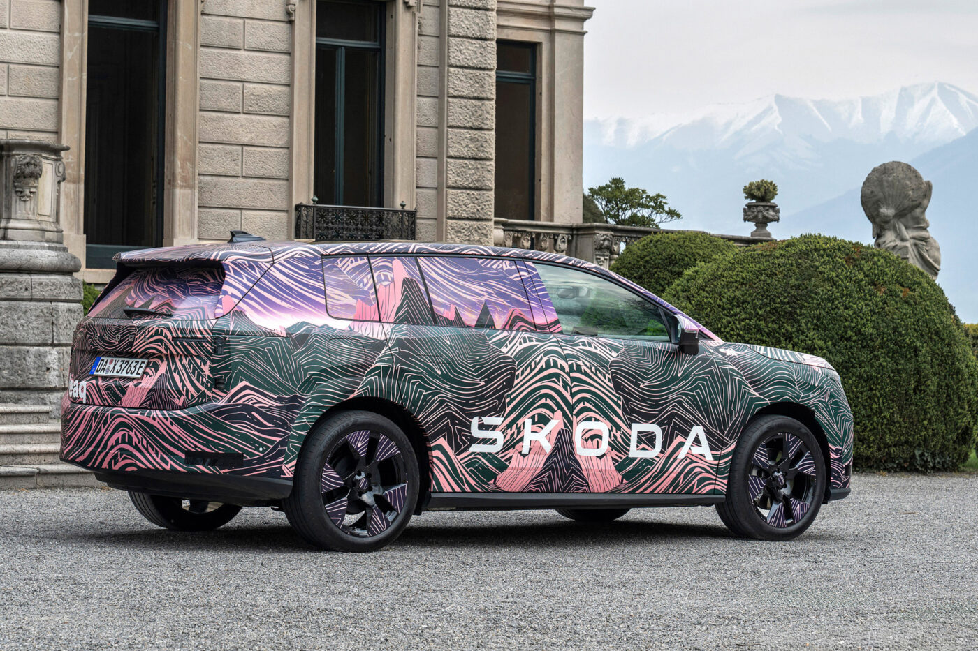Skoda peaq covered drive