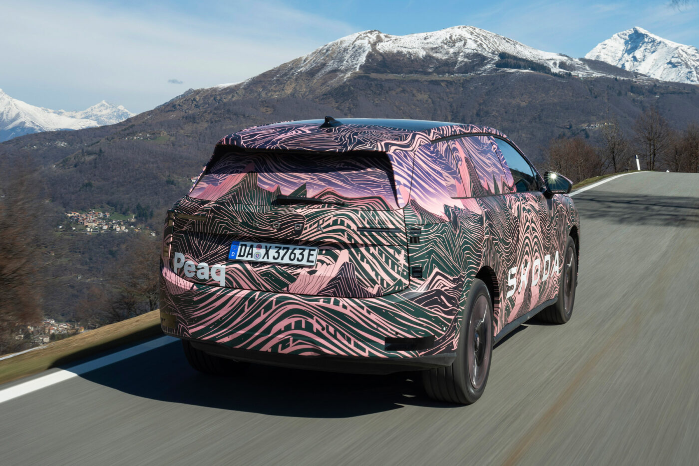 Skoda peaq covered drive