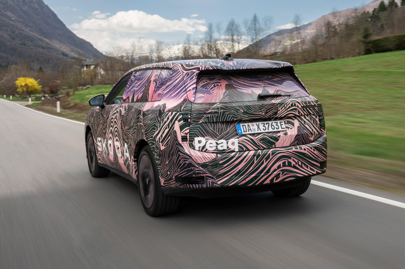 Skoda peaq covered drive