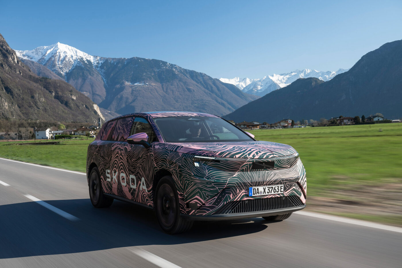 Skoda peaq covered drive
