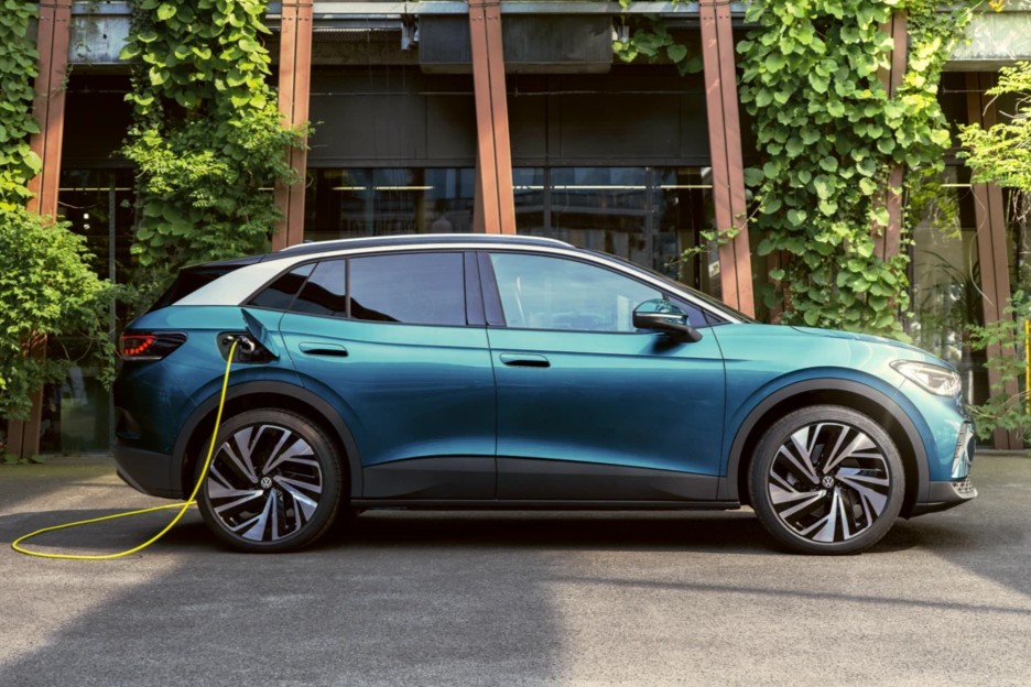 Volkswagen id4 ladestation charging station