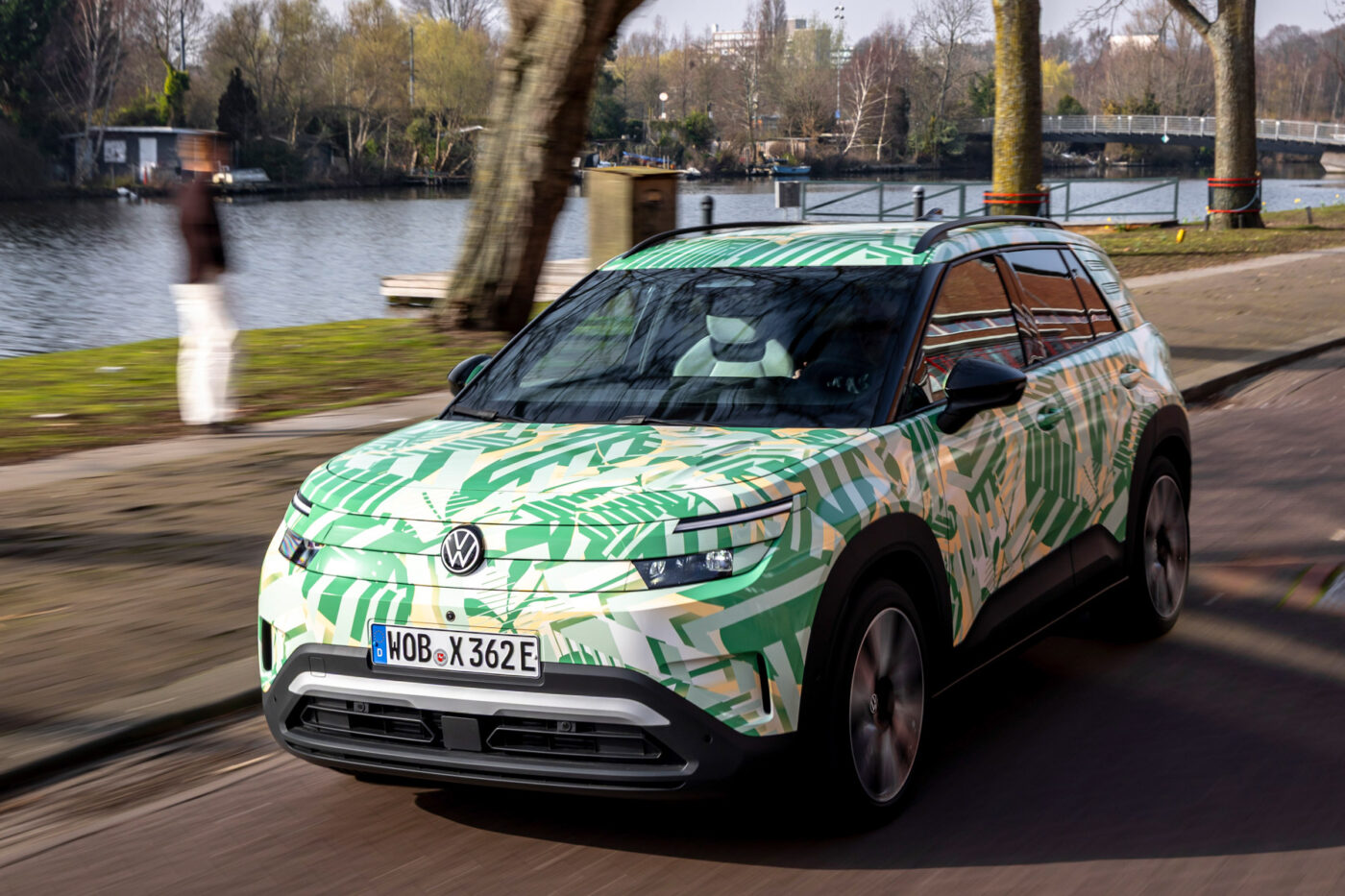 Vw id cross covered drive