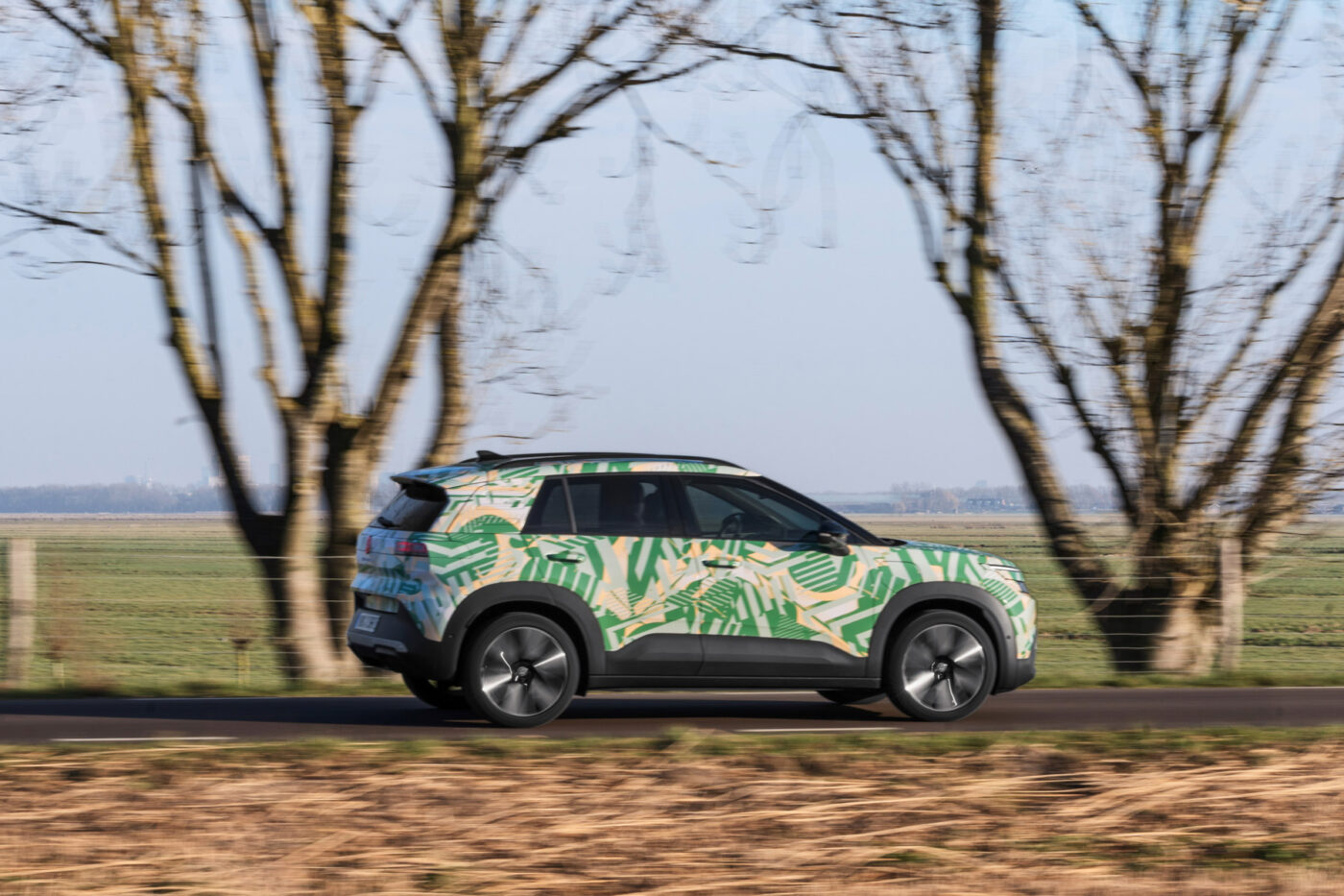 Vw id cross covered drive