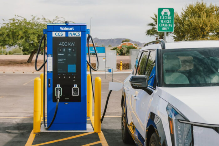 Abb e mobility a ladestation dc hpc walmart usa