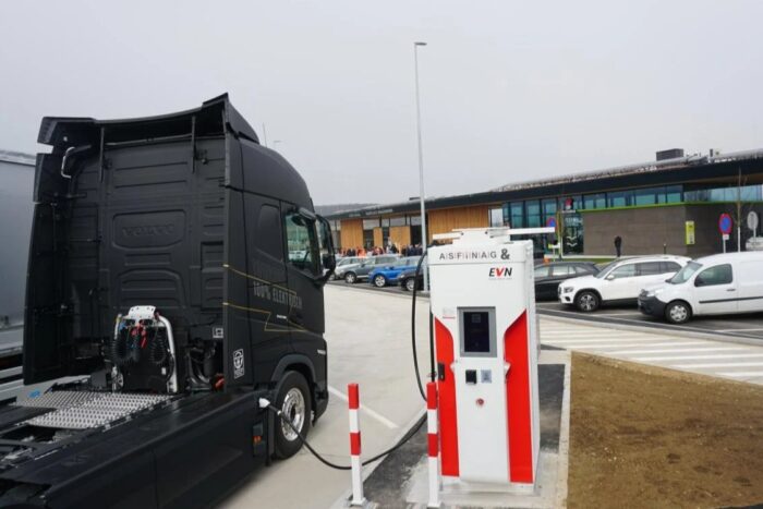 Asfinag evn ladestation lkw oesterreich
