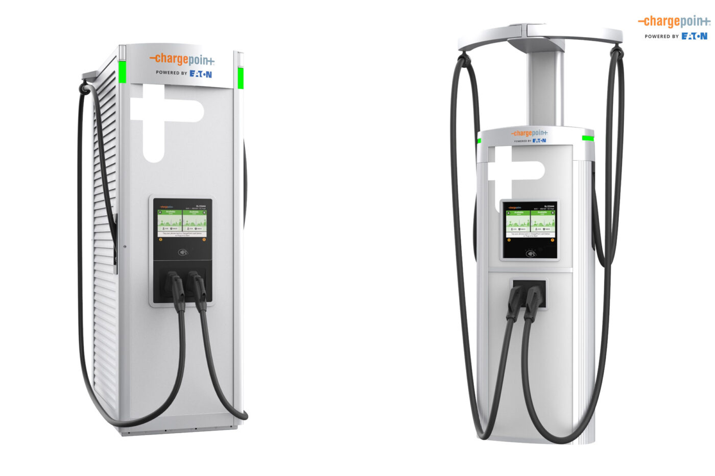Chargepoint express solo dispenser ladestation hpc