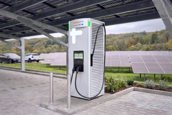 Chargepoint express solo ladestation hpc