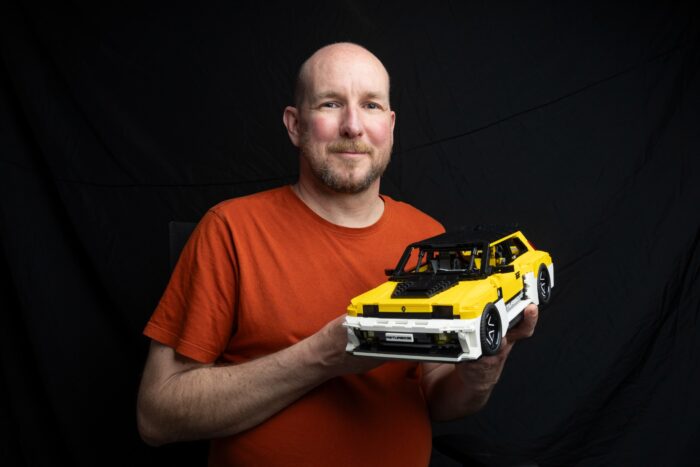 Dave collins lego renault turbo 3e r5 t3e