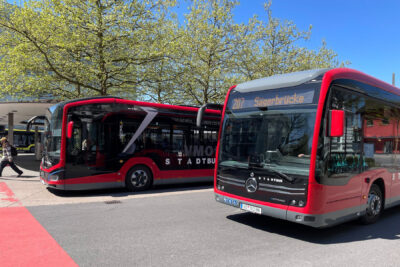 Dornbirn e bus man lions city e mercedes benz ecitaro