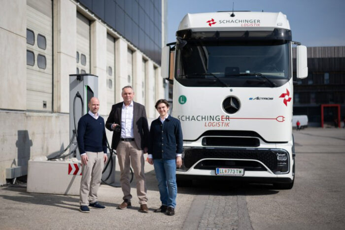 Kw solutions charge with friends e lkw schachinger logistik eactros