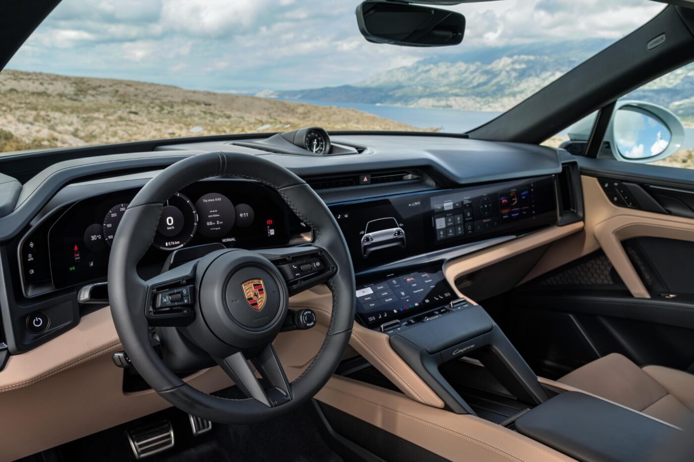 Porsche cayenne coupe electric