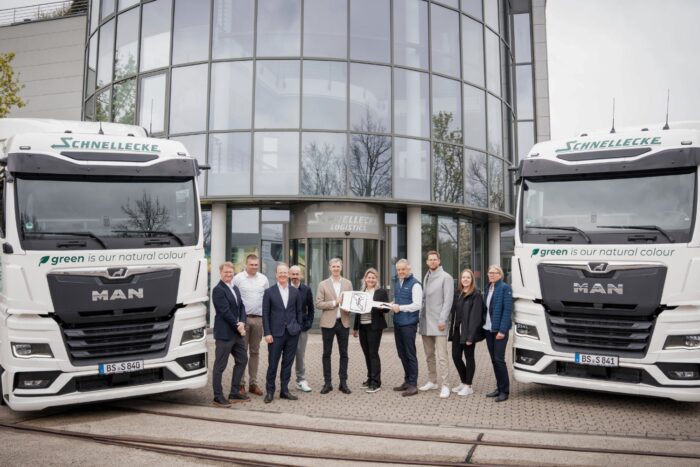 Schnellecke logistics e lkw man etgx