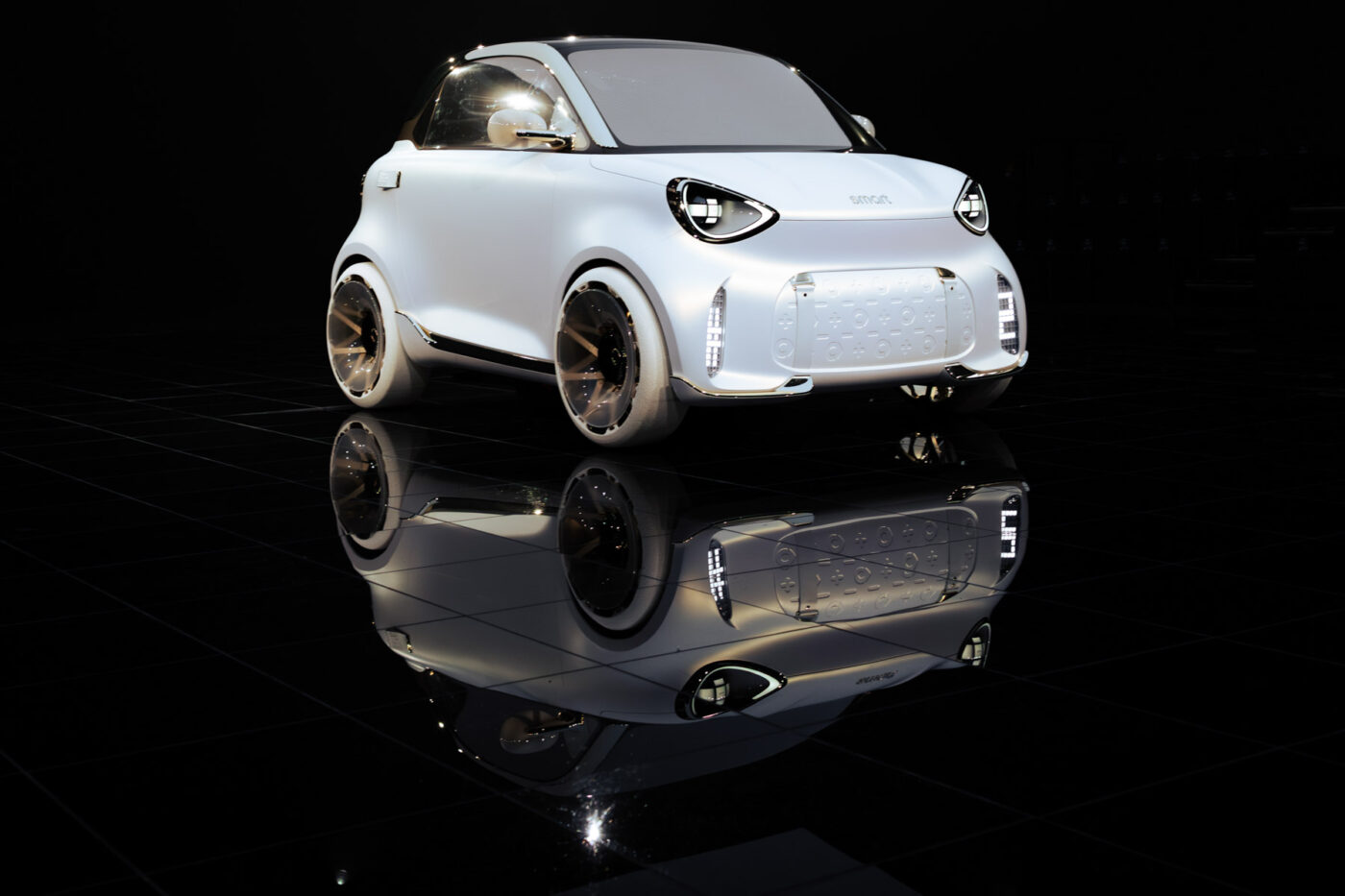 Smart concept auto china hintergrund background