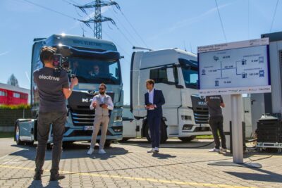 Spirit e bidi laden lkw