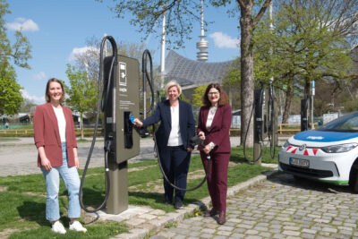 Stadtwerke muenchen swm ladestation dc olympiapark