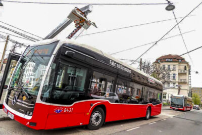 Wiener linien mercedes benz ecitaro linie 57a