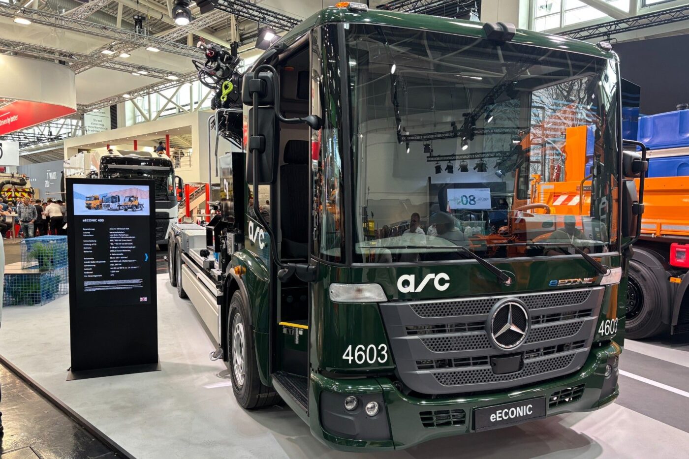Daimler truck mercedes benz eeconic ifat min