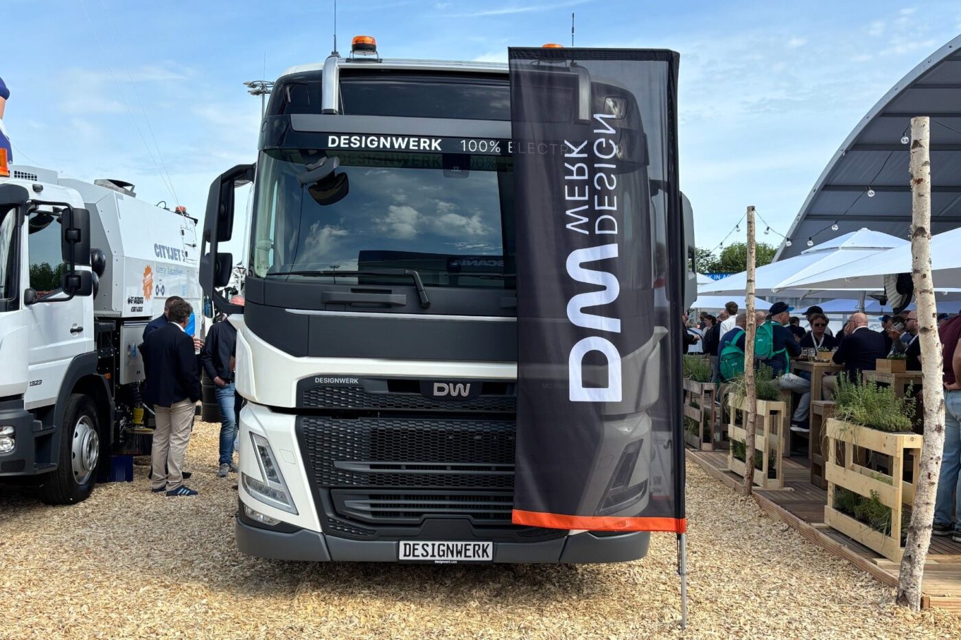 Designwerk e lkw electric truck ifat min