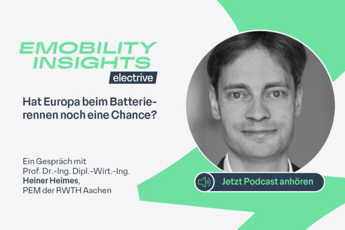 Electrive podcast emobility insights beitragsbild heiner heimes rwth aachen 1200x800px