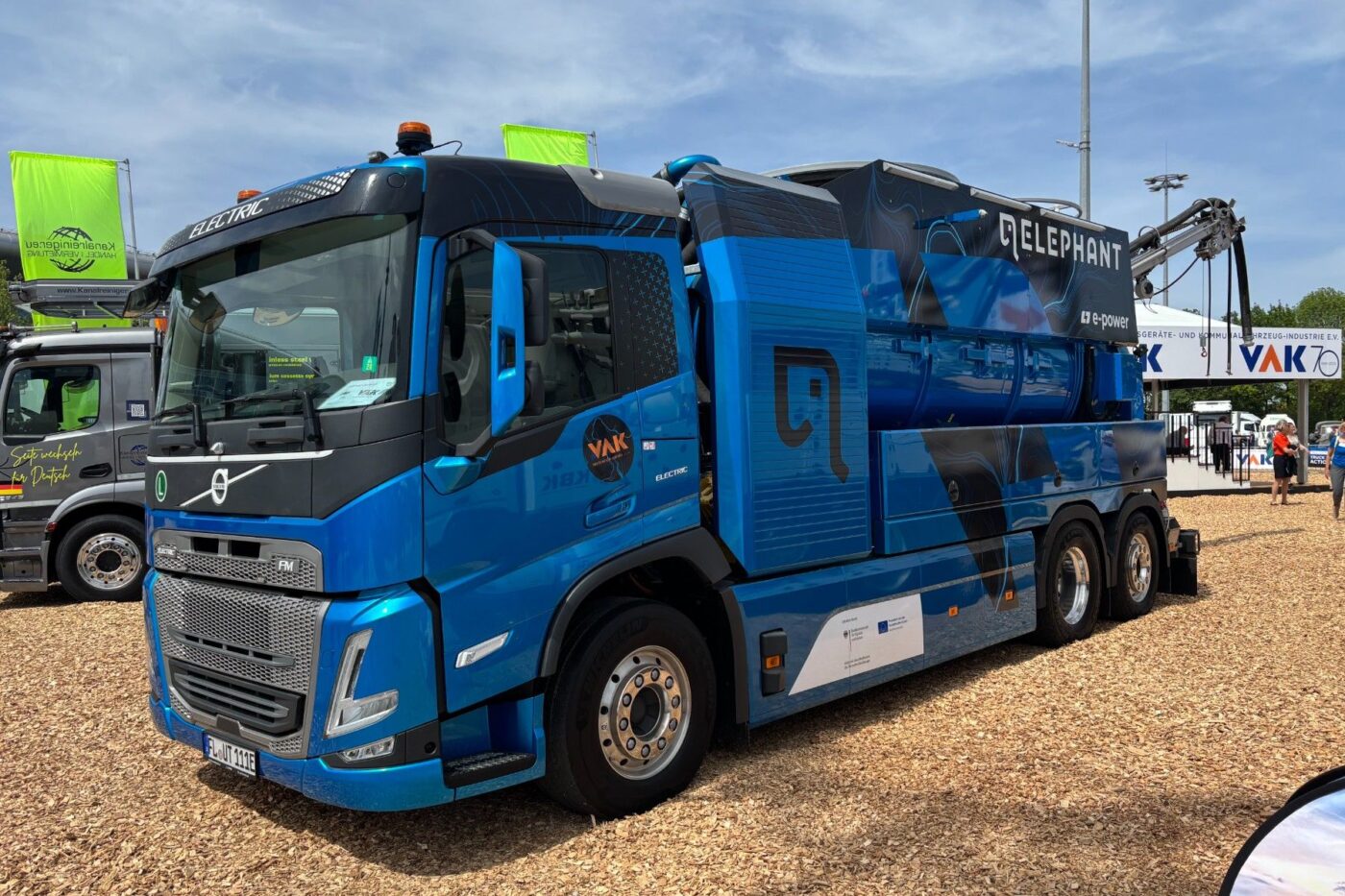 Elephant e power volvo trucks fm electric ifat min