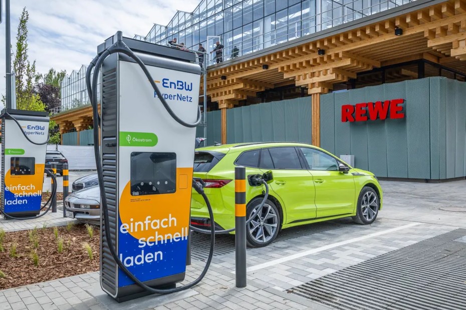 Enbw ladestation rewe