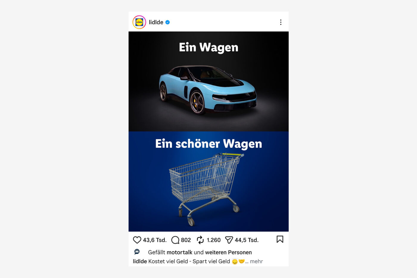 Lidl ferrari luce