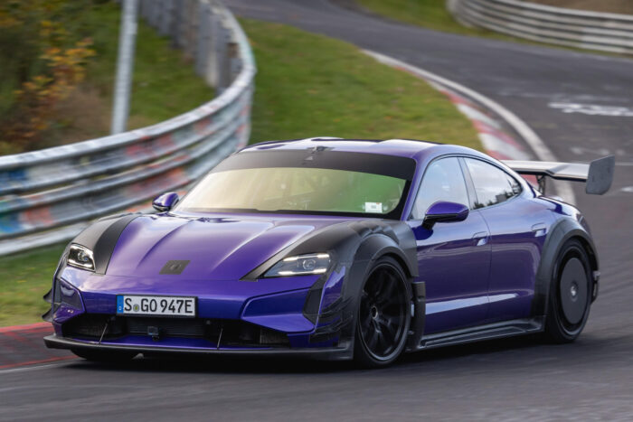 Porsche taycan turbo gt manthey kit norschleife