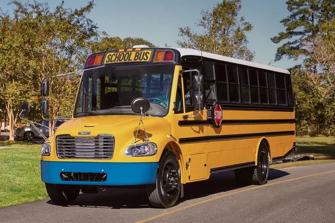 Tbb thomas built buses e schulbus zweite generation