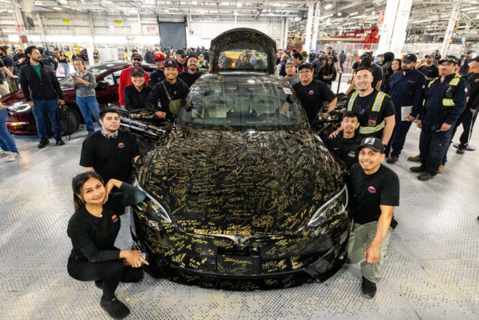 Tesla model s produktionsende min