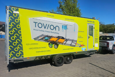 Tovion etrailer e cannonball