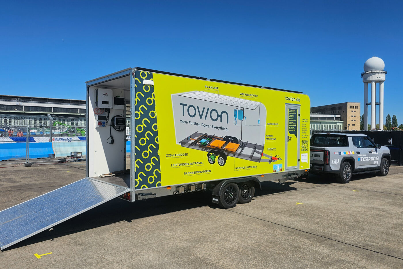 Tovion etrailer e cannonball