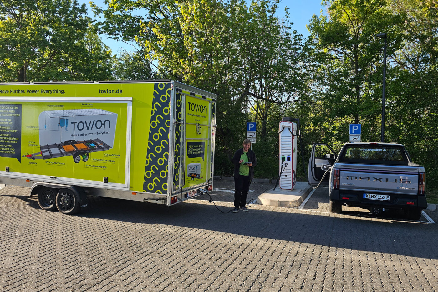 Tovion etrailer e cannonball